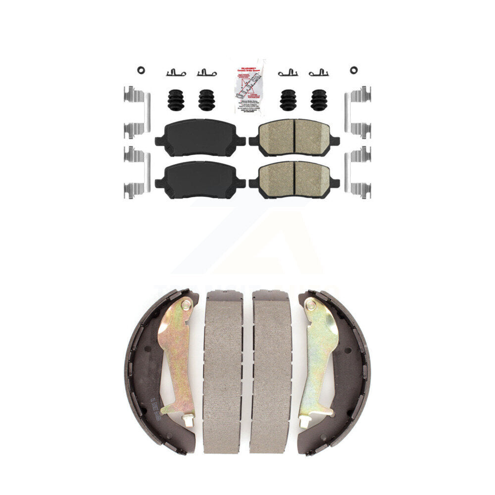 Transit Auto KNN-100038 Disc Brake Pad for 2009-2010 Chevrolet Cobalt, Pontiac G5 - Front and Rear