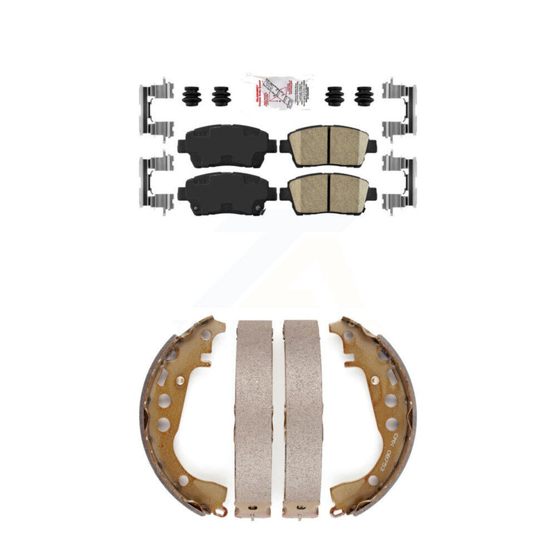 Transit Auto KNN-100040 Disc Brake Pad for 2000-2008 Scion xA, Scion xB and More - Front and Rear