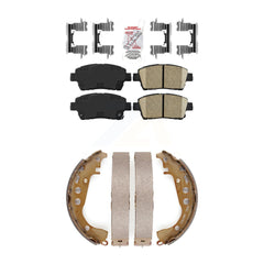 Transit Auto KNN-100041 Disc Brake Pad for 2000-2008 Scion xA, Scion xB and More - Front and Rear
