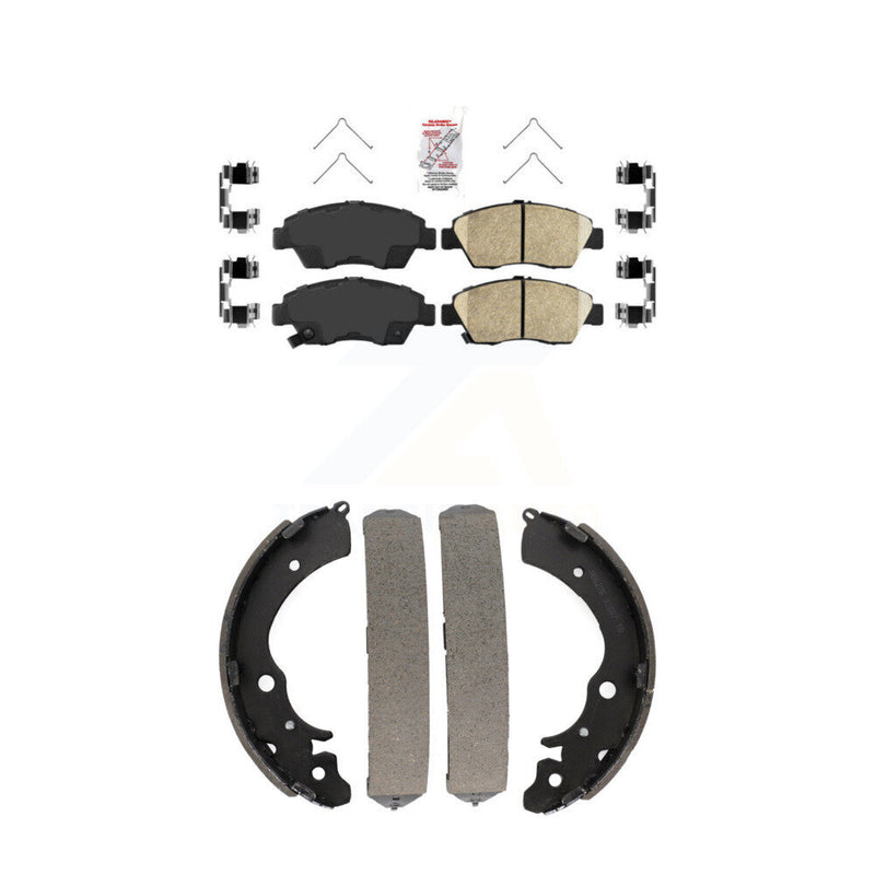 Transit Auto KNN-100044 Disc Brake Pad for 2003-2008 Honda Civic - Front and Rear