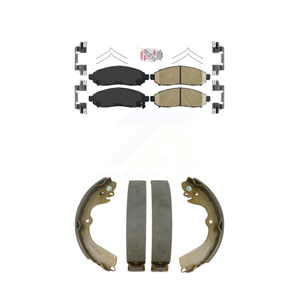 Transit Auto KNN-100048 Disc Brake Pad for 2013-2021 Nissan NV200, Chevrolet City Express - Front and Rear