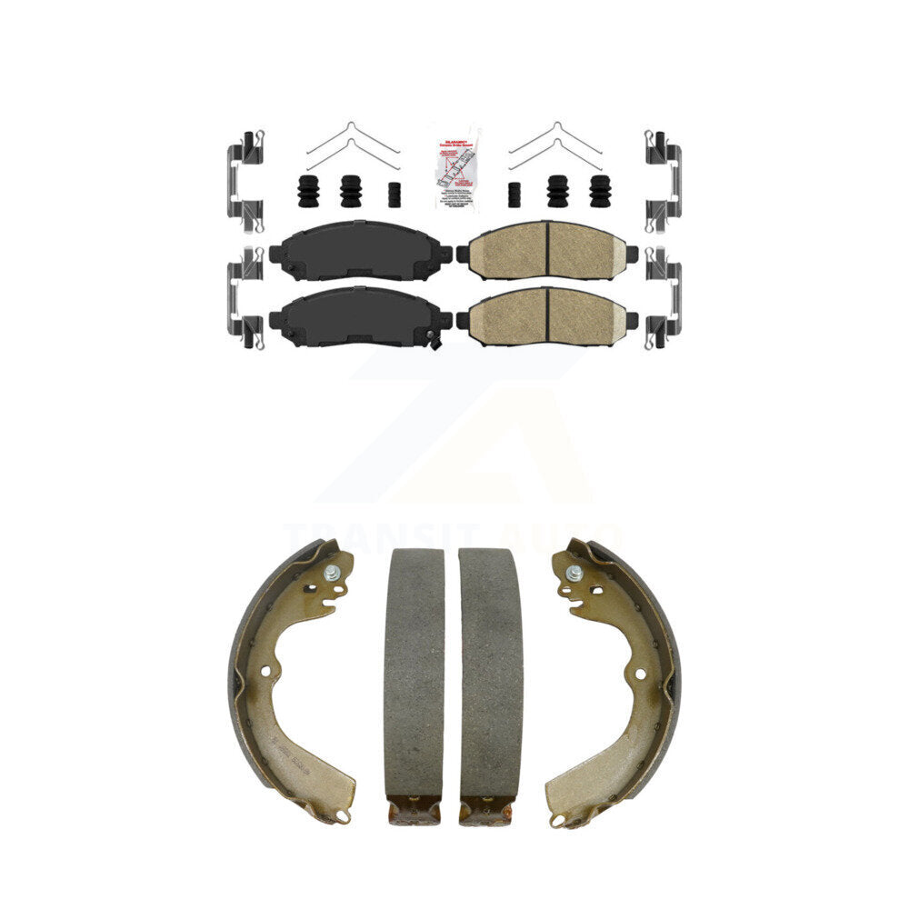 Transit Auto KNN-100049 Disc Brake Pad for 2013-2021 Nissan NV200, Chevrolet City Express - Front and Rear