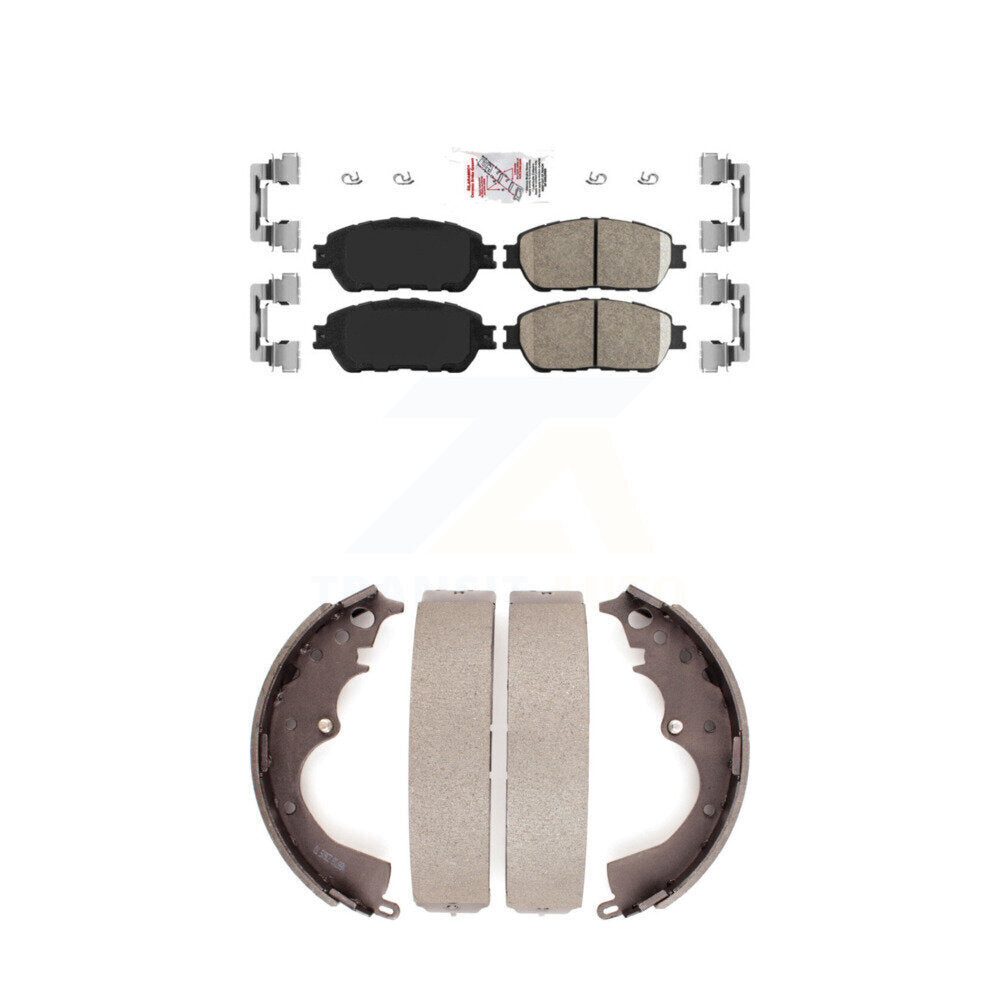 Transit Auto KNN-100050 Disc Brake Pad for 2005-2015 Toyota Tacoma - Front and Rear