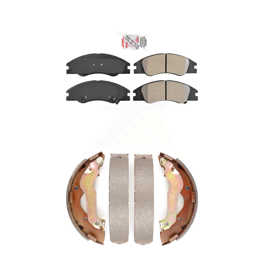 Transit Auto KNN-100054 Disc Brake Pad for 2007-2009 Kia Spectra - Front and Rear