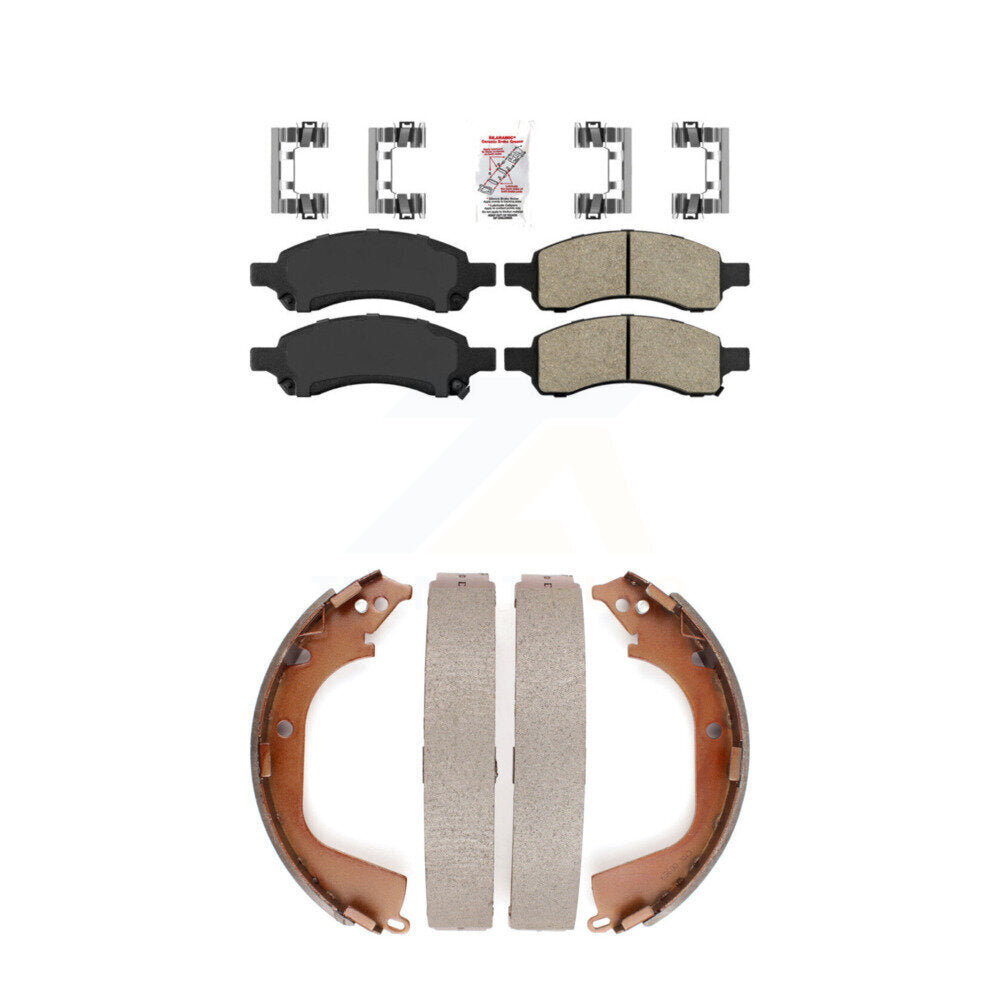 Transit Auto KNN-100055 Disc Brake Pad for 2009-2012 Chevrolet Colorado, GMC Canyon - Front and Rear