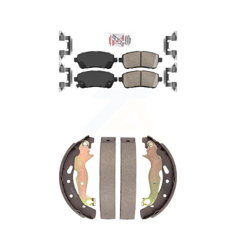 Transit Auto KNN-100057 Disc Brake Pad for 2011-2014 Mazda 2 - Front and Rear
