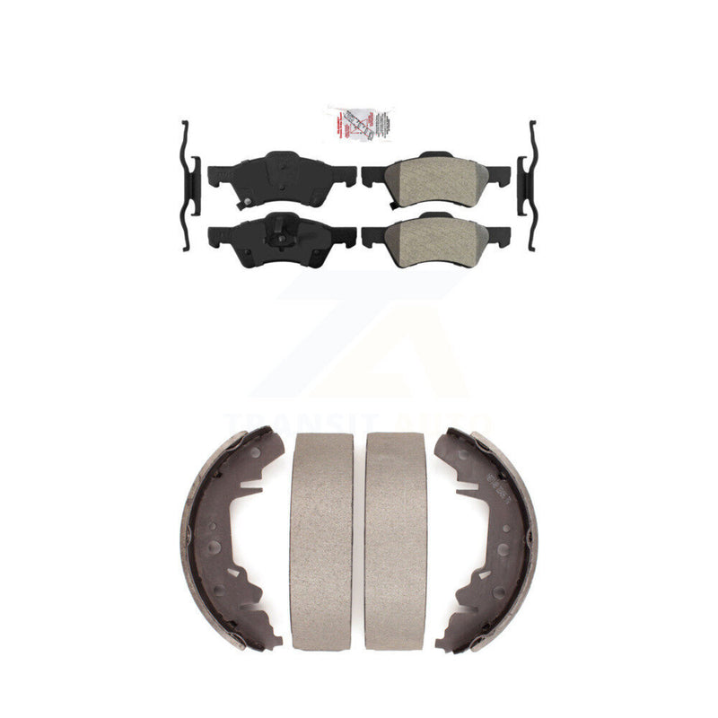 Transit Auto KNN-100058 Disc Brake Pad for 2001-2007 Chrysler Town & Country, Dodge Caravan and More - Front and Rear