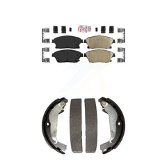Transit Auto KNN-100063 Disc Brake Pad for 2014-2015 Chevrolet Cruze - Front and Rear