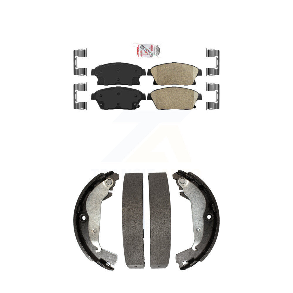 Transit Auto KNN-100064 Disc Brake Pad for 2014-2015 Chevrolet Cruze - Front and Rear