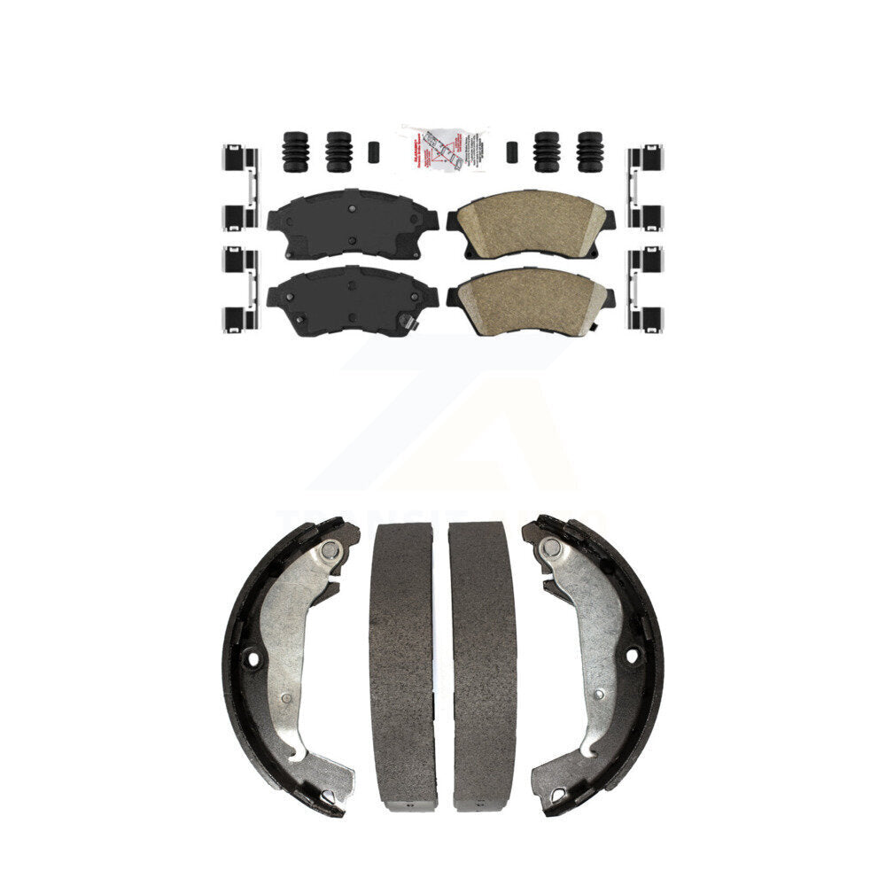 Transit Auto KNN-100065 Disc Brake Pad for 2011-2016 Chevrolet Cruze Limited, Chevrolet Cruze - Front and Rear