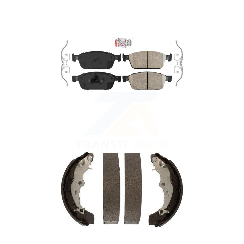 Transit Auto KNN-100067 Disc Brake Pad for 2013-2018 Ford Focus - Front and Rear