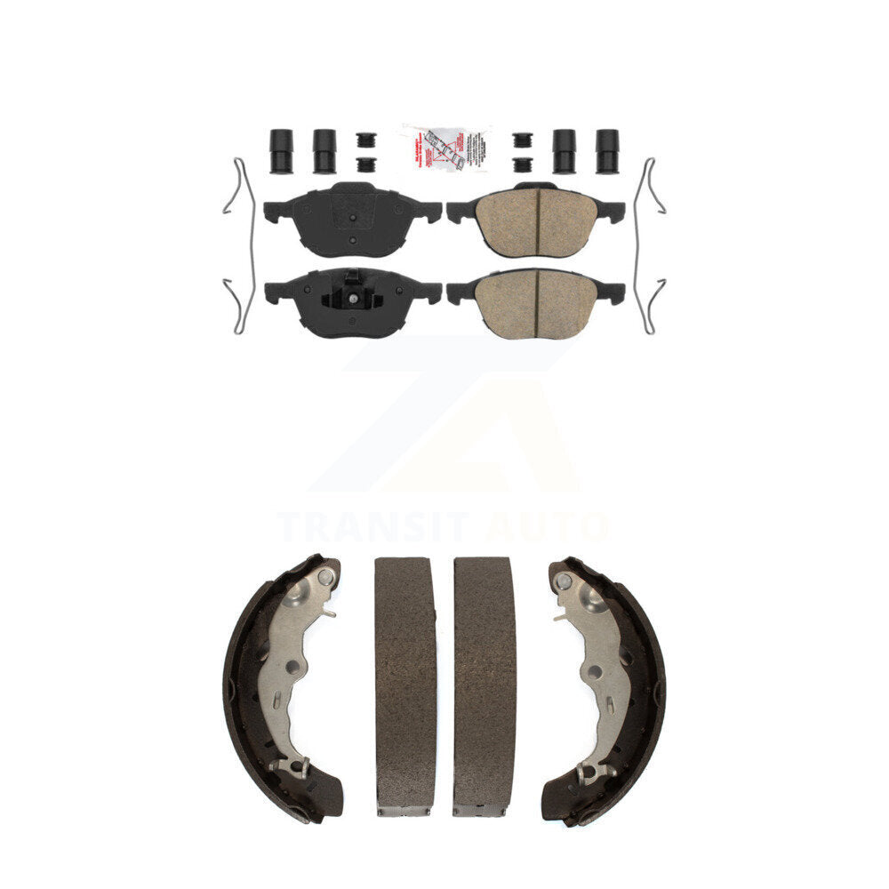 Transit Auto KNN-100068 Disc Brake Pad for 2012-2018 Ford Focus - Front and Rear