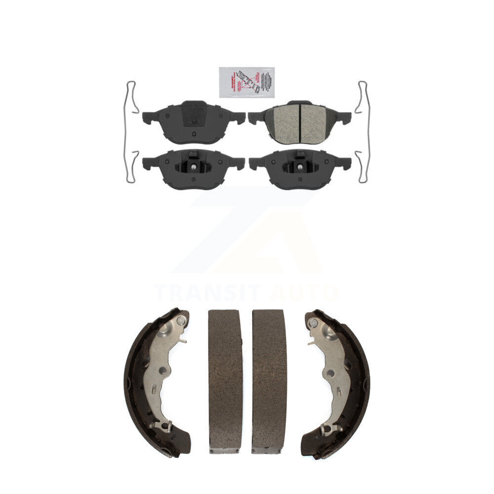 Transit Auto KNN-100070 Disc Brake Pad for 2012-2018 Ford Focus - Front and Rear