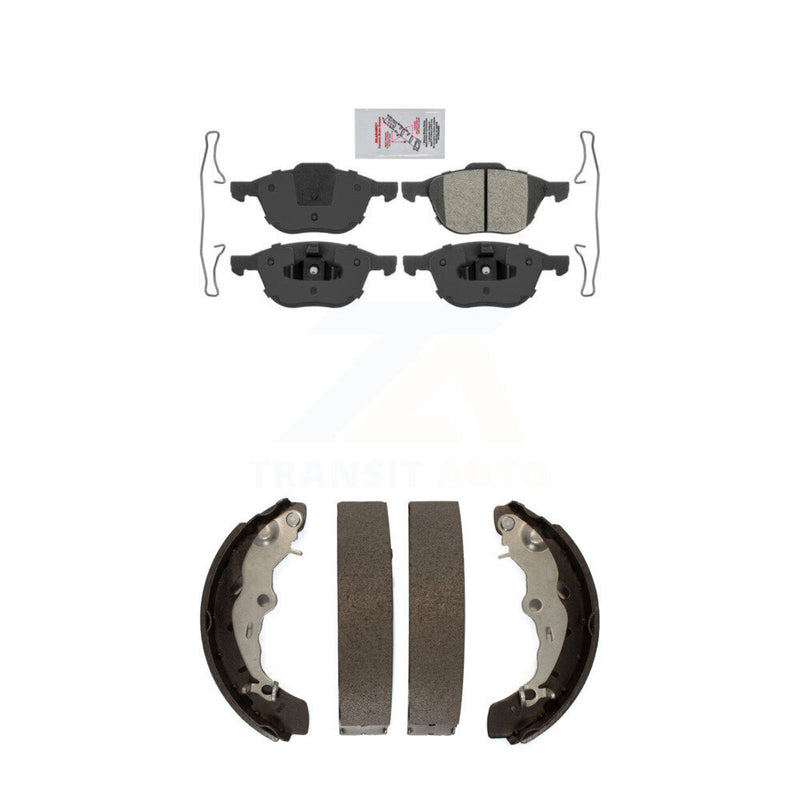 Transit Auto KNN-100070 Disc Brake Pad for 2012-2018 Ford Focus - Front and Rear