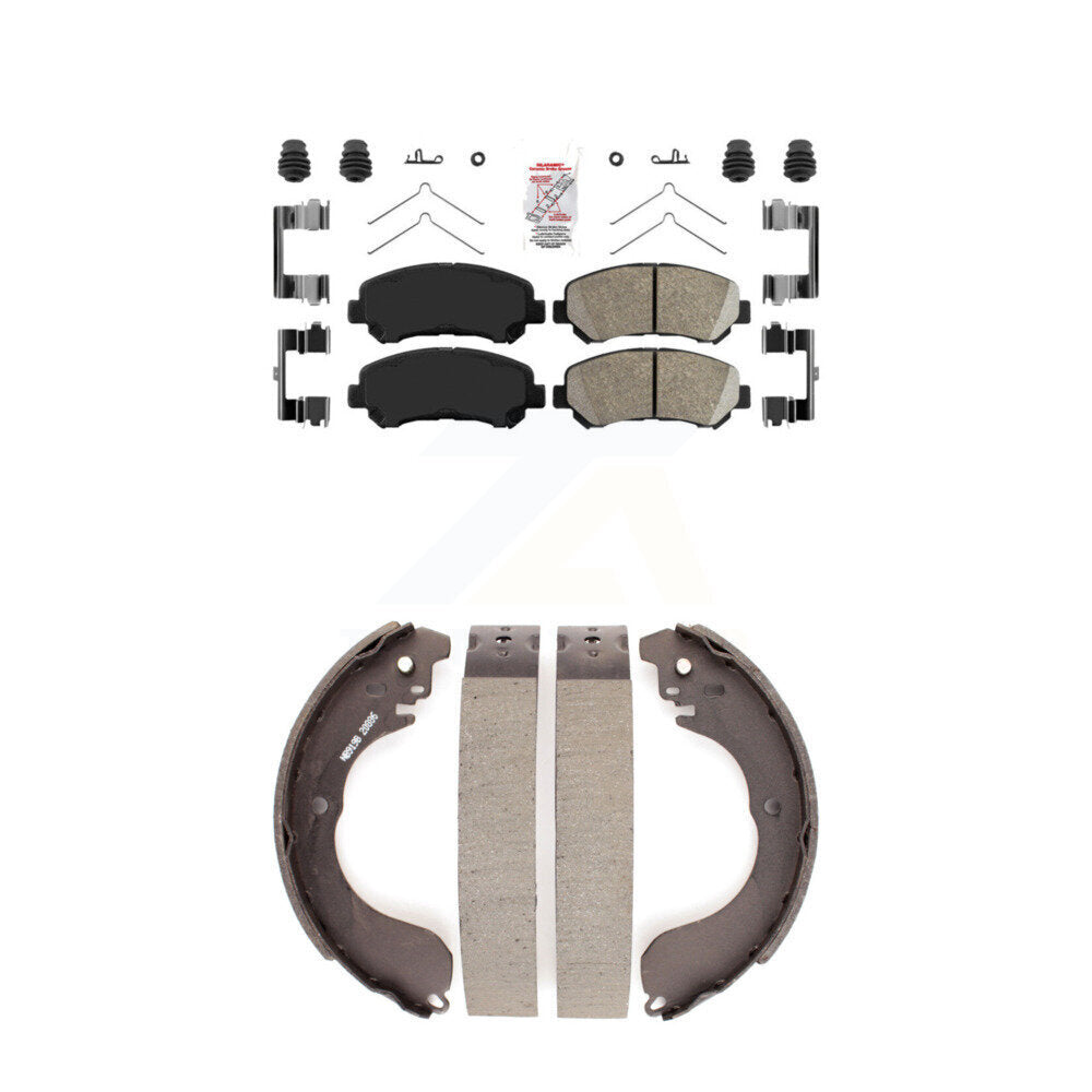 Transit Auto KNN-100071 Disc Brake Pad for 2007-2012 Nissan Sentra - Front and Rear