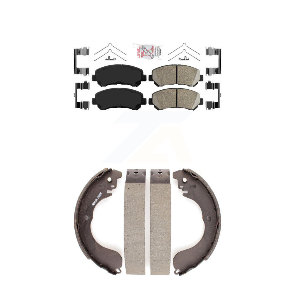 Transit Auto KNN-100072 Disc Brake Pad for 2007-2012 Nissan Sentra - Front and Rear