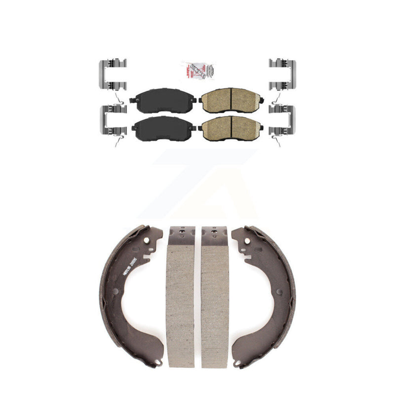 Transit Auto KNN-100073 Disc Brake Pad for 2007-2014 Nissan Cube, Nissan Sentra - Front and Rear