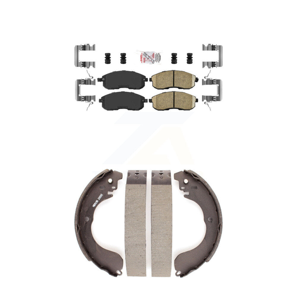 Transit Auto KNN-100074 Disc Brake Pad for 2007-2014 Nissan Cube, Nissan Sentra - Front and Rear