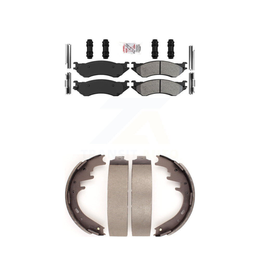 Transit Auto KNN-100075 Disc Brake Pad for 1998-2002 Dodge Ram 1500, Dodge Ram 1500 Van and More - Front and Rear