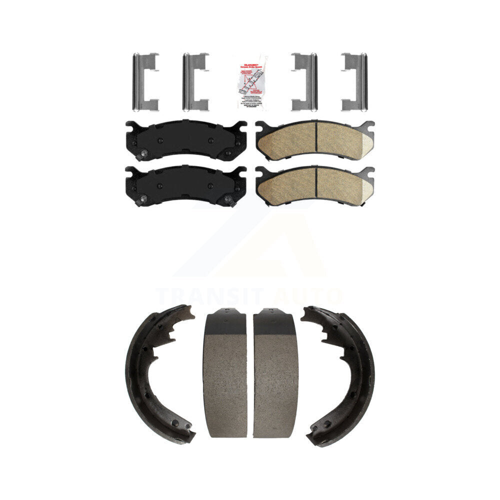 Transit Auto KNN-100086 Disc Brake Pad for 2000 GMC Yukon - Front and Rear