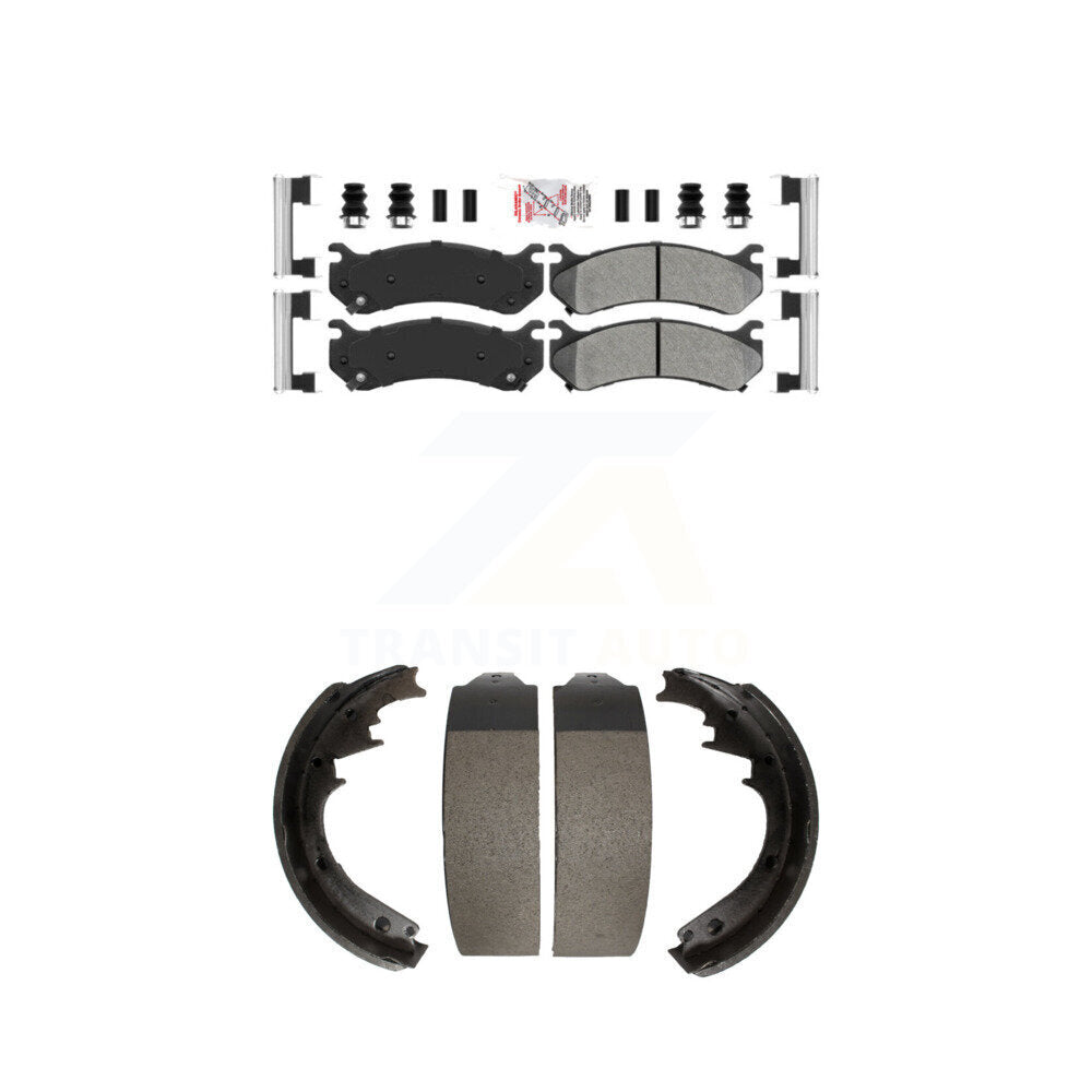 Transit Auto KNN-100087 Disc Brake Pad for 2000 GMC Yukon - Front and Rear