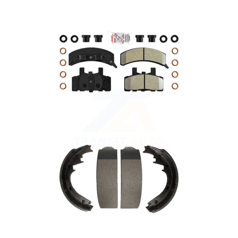 Transit Auto KNN-100088 Disc Brake Pad for 1988-2002 GMC Yukon, Cadillac Escalade and More - Front and Rear