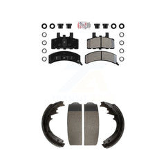 Transit Auto KNN-100089 Disc Brake Pad for 1988-2002 GMC Yukon, Cadillac Escalade and More - Front and Rear