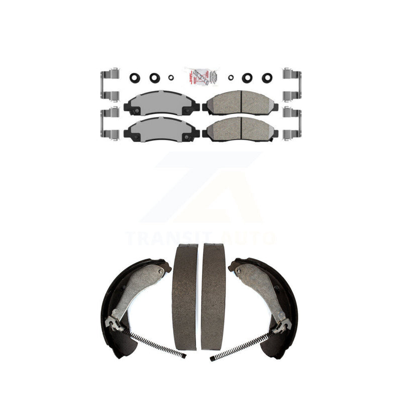 Transit Auto KNN-100105 Disc Brake Pad for 2004-2008 Isuzu i-290, Isuzu i-370 and More - Front and Rear