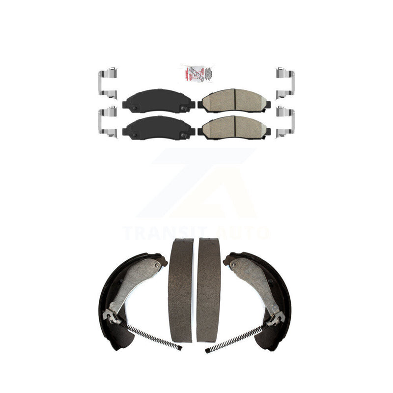 Transit Auto KNN-100106 Disc Brake Pad for 2004-2008 Isuzu i-290, Isuzu i-370 and More - Front and Rear