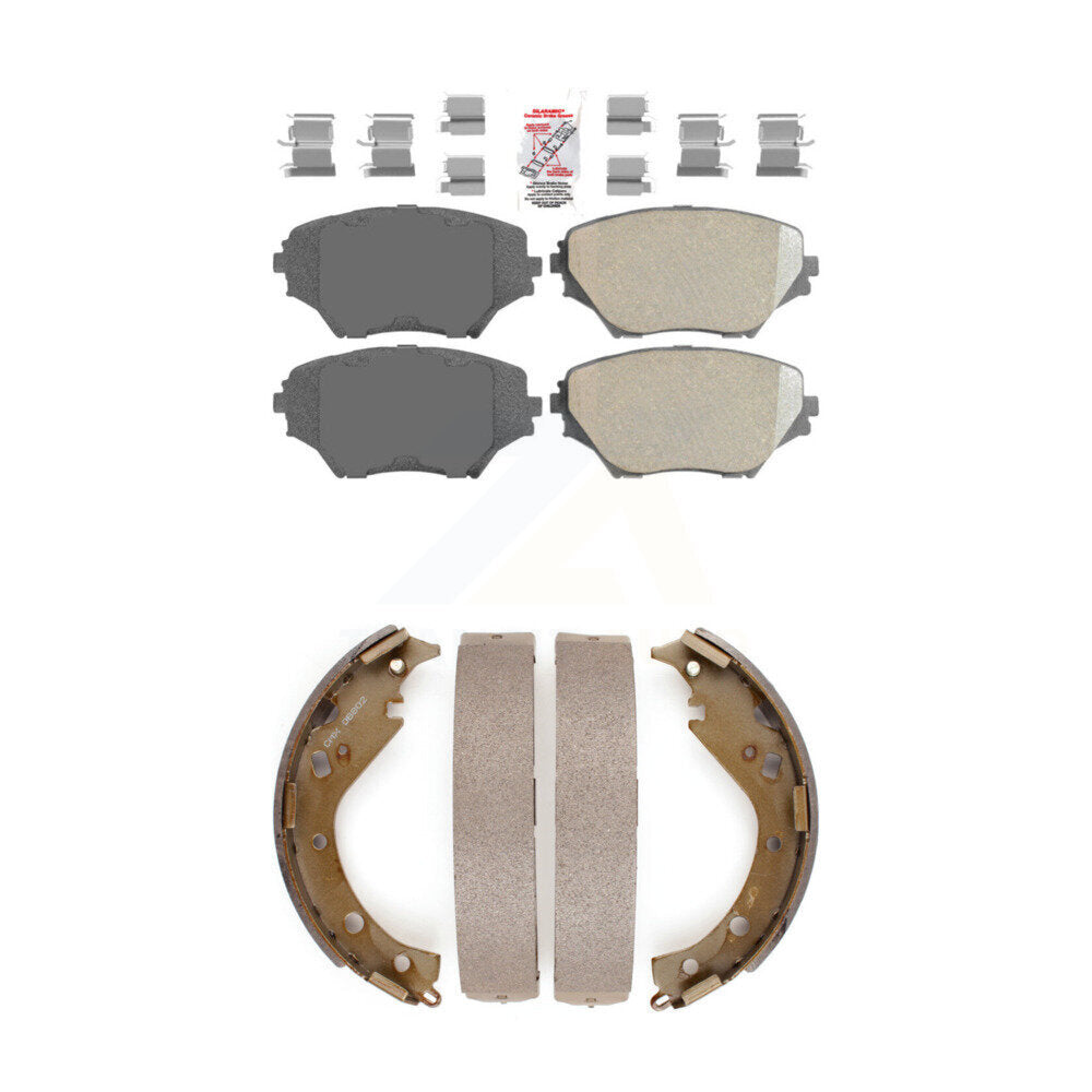Transit Auto KNN-100126 Disc Brake Pad for 2003-2005 Toyota RAV4 - Front and Rear