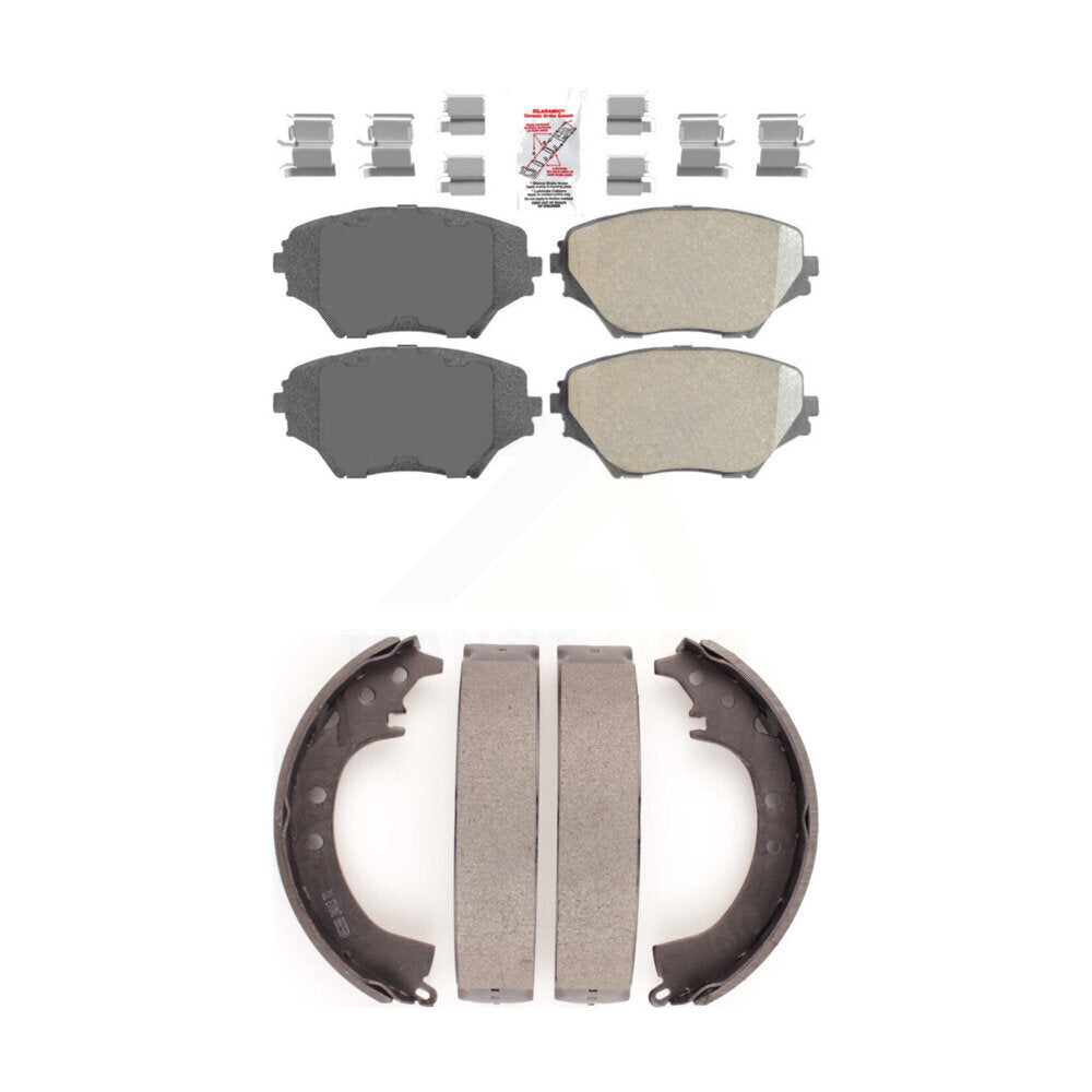 Transit Auto KNN-100127 Disc Brake Pad for 2001-2002 Toyota RAV4 - Front and Rear