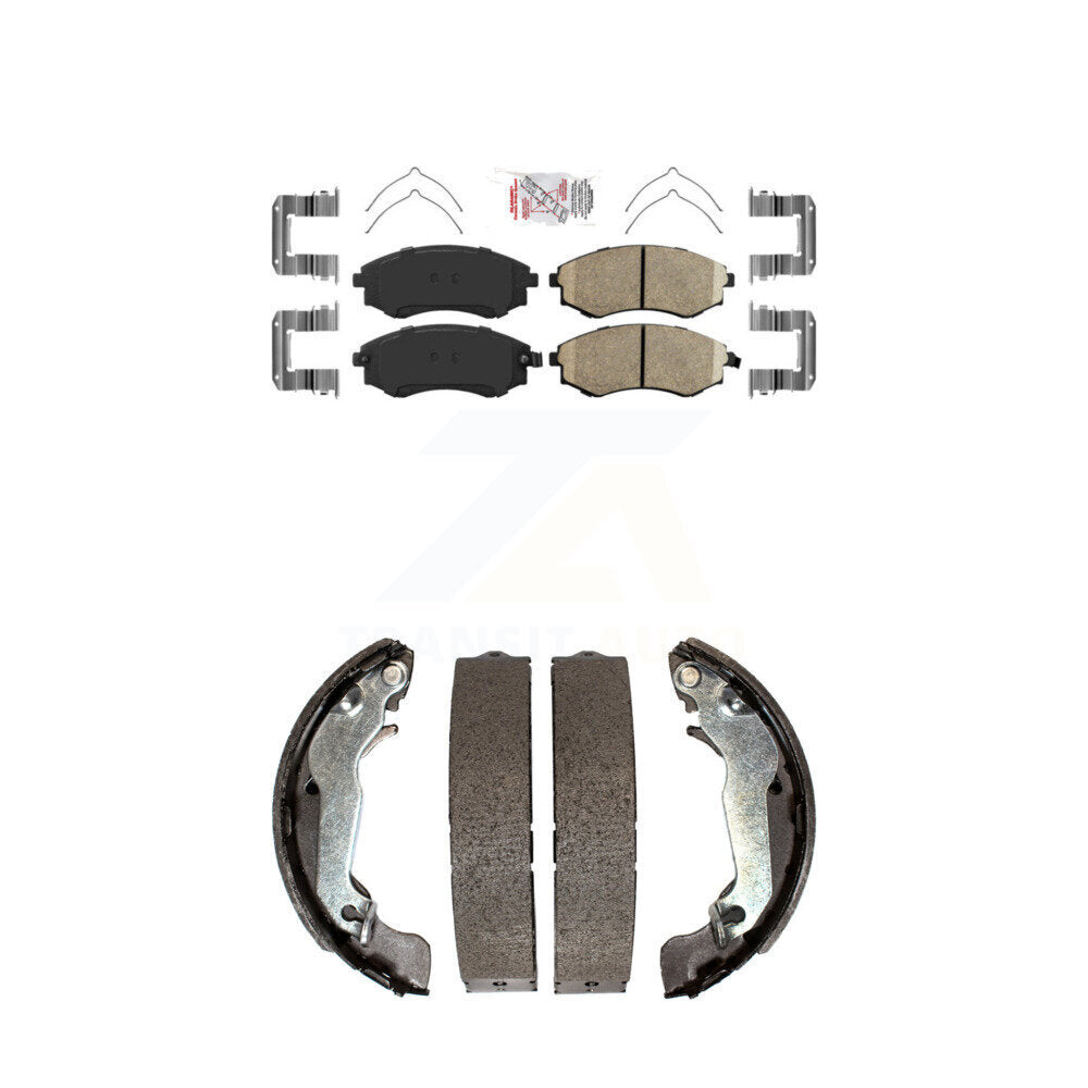 Transit Auto KNN-100129 Disc Brake Pad for 1992-2006 Hyundai Elantra, Hyundai Tiburon - Front and Rear