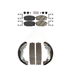 Transit Auto KNN-100134 Disc Brake Pad for 2009-2010 Hyundai Elantra - Front and Rear