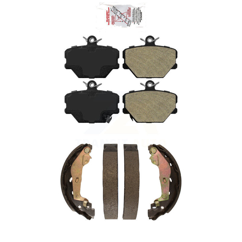 Transit Auto KNN-100136 Disc Brake Pad for 2008-2014 Smart Fortwo - Front and Rear