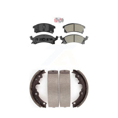 Transit Auto KNN-100143 Disc Brake Pad for 1990-2002 Chevrolet Corsica, Pontiac Sunfire and More - Front and Rear