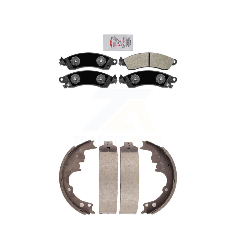Transit Auto KNN-100149 Disc Brake Pad for 1988-1992 Chevrolet Camaro, Pontiac Firebird - Front and Rear