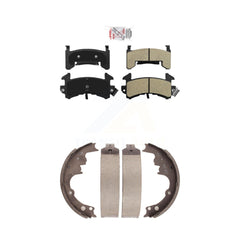 Transit Auto KNN-100150 Disc Brake Pad for 1980-2002 Chevrolet S10, GMC Sonoma and More - Front and Rear