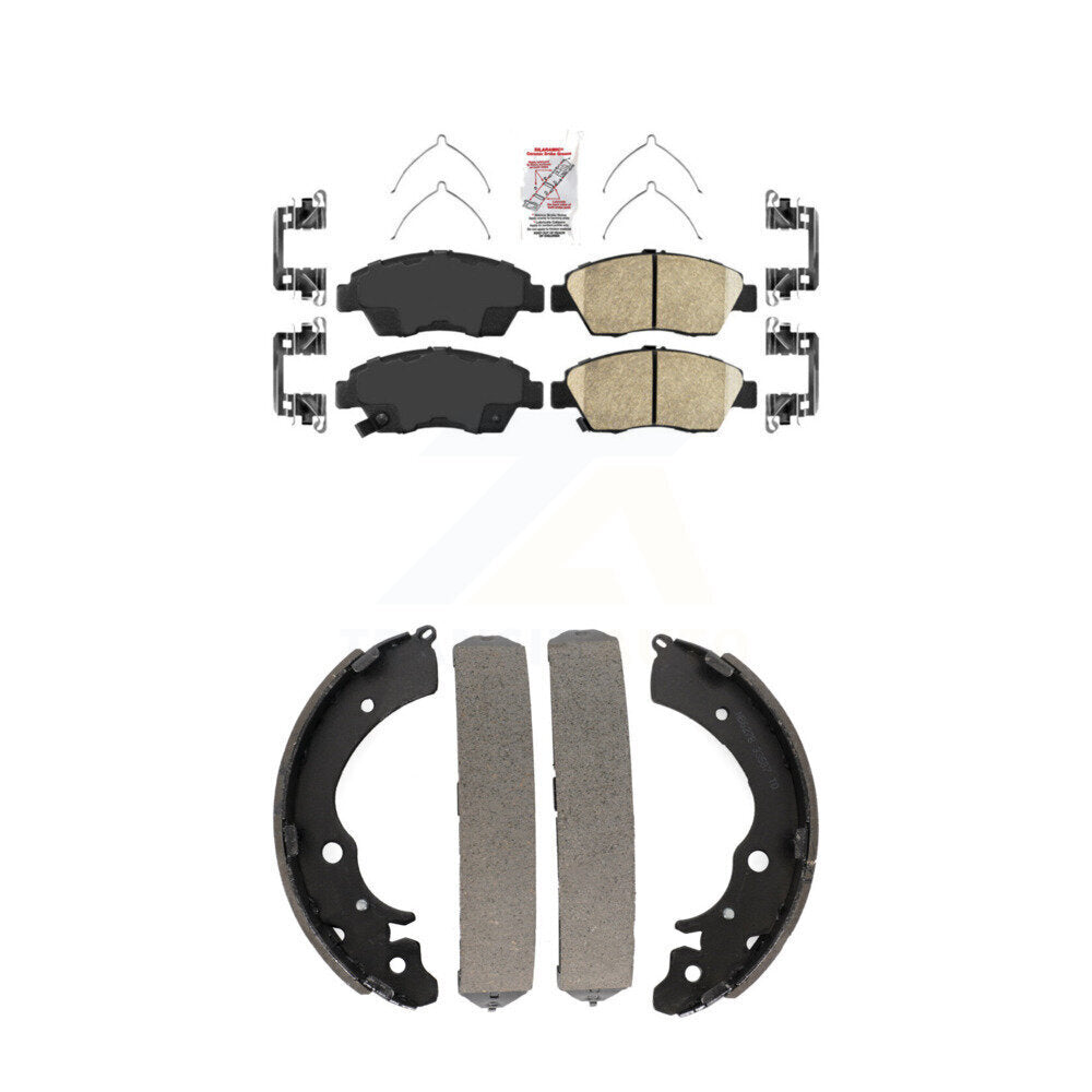 Transit Auto KNN-100157 Disc Brake Pad for 2012-2015 Honda Civic - Front and Rear