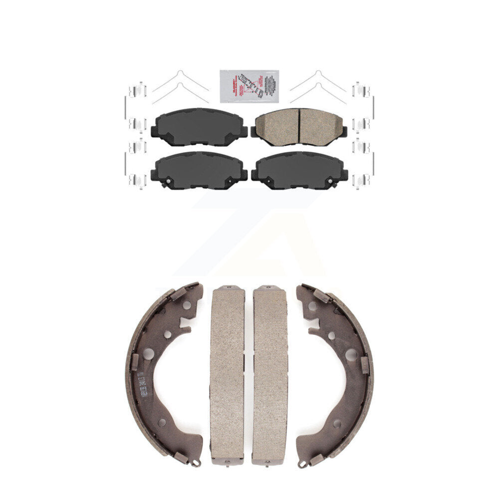 Transit Auto KNN-100159 Disc Brake Pad for 2013-2015 Honda Civic - Front and Rear