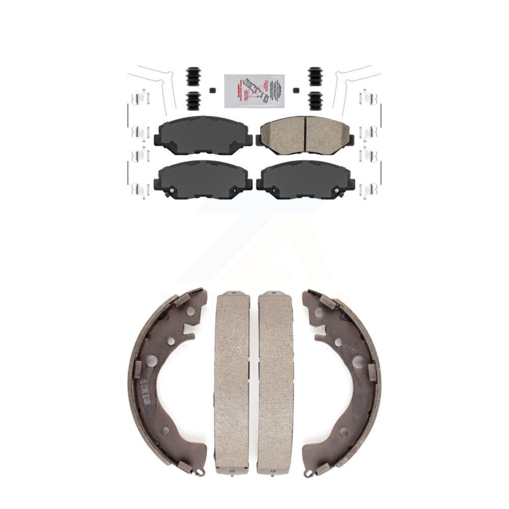 Transit Auto KNN-100160 Disc Brake Pad for 2013-2015 Honda Civic - Front and Rear