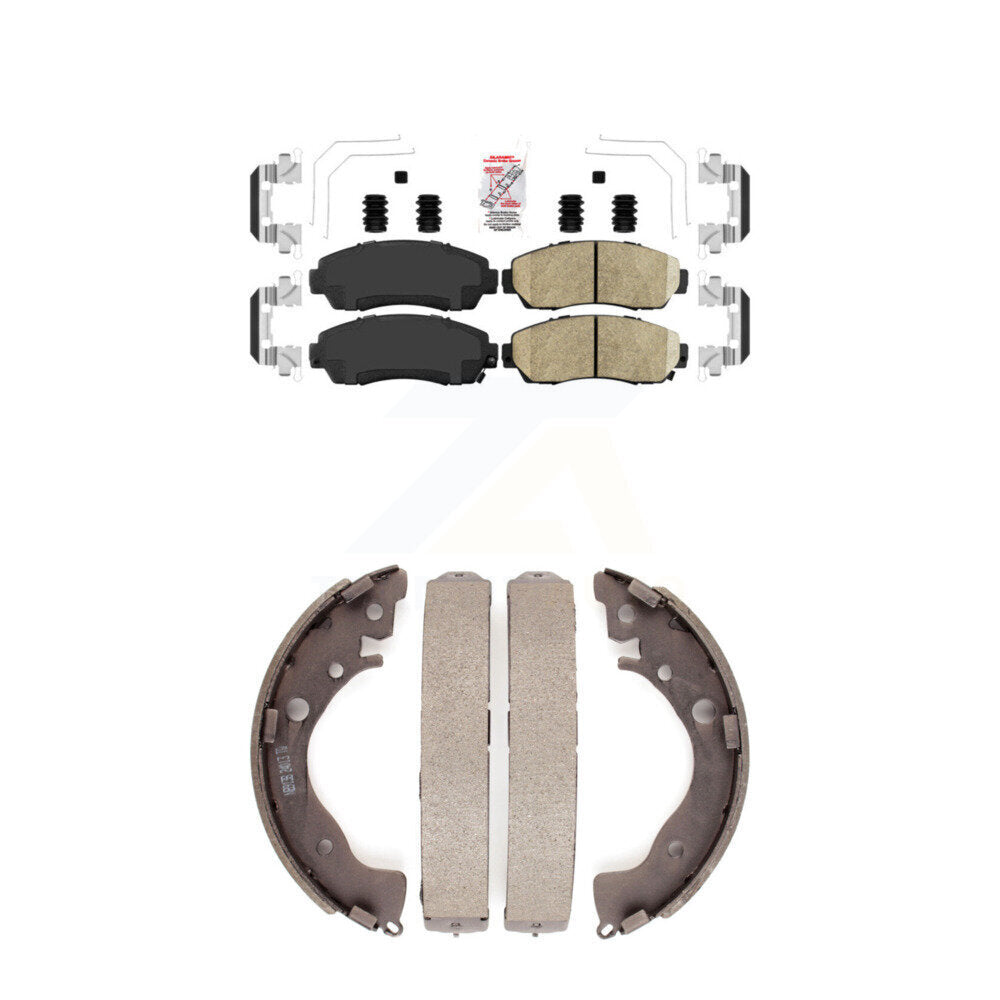 Transit Auto KNN-100161 Disc Brake Pad for 2015 Honda Civic - Front and Rear