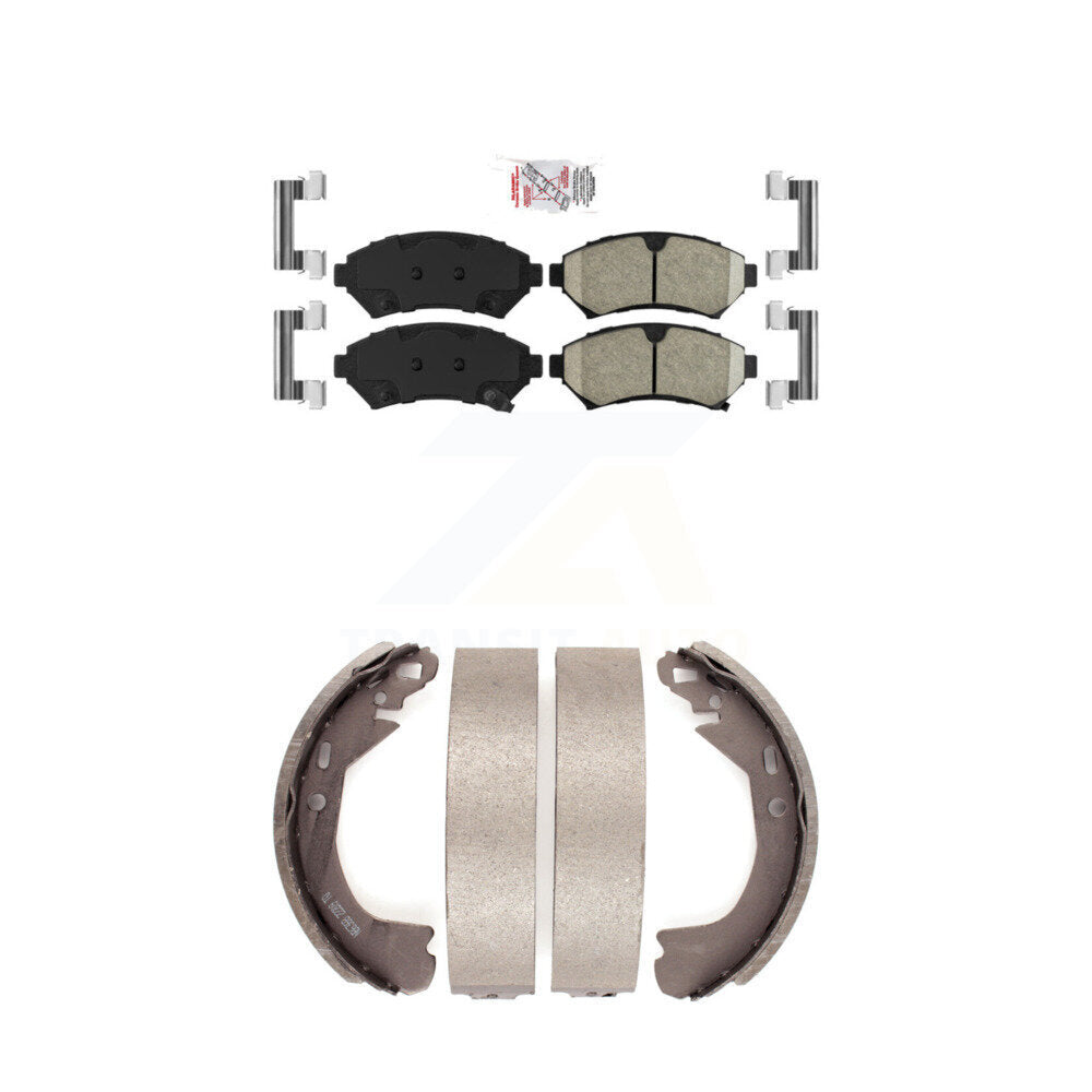 Transit Auto KNN-100163 Disc Brake Pad for 1997-2005 Chevrolet Venture, Pontiac Montana and More - Front and Rear