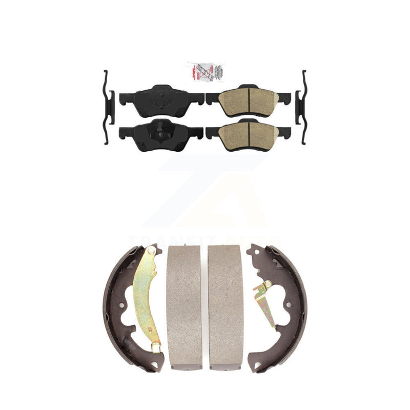Transit Auto KNN-100166 Disc Brake Pad for 2010-2012 Ford Escape, Mercury Mariner - Front and Rear