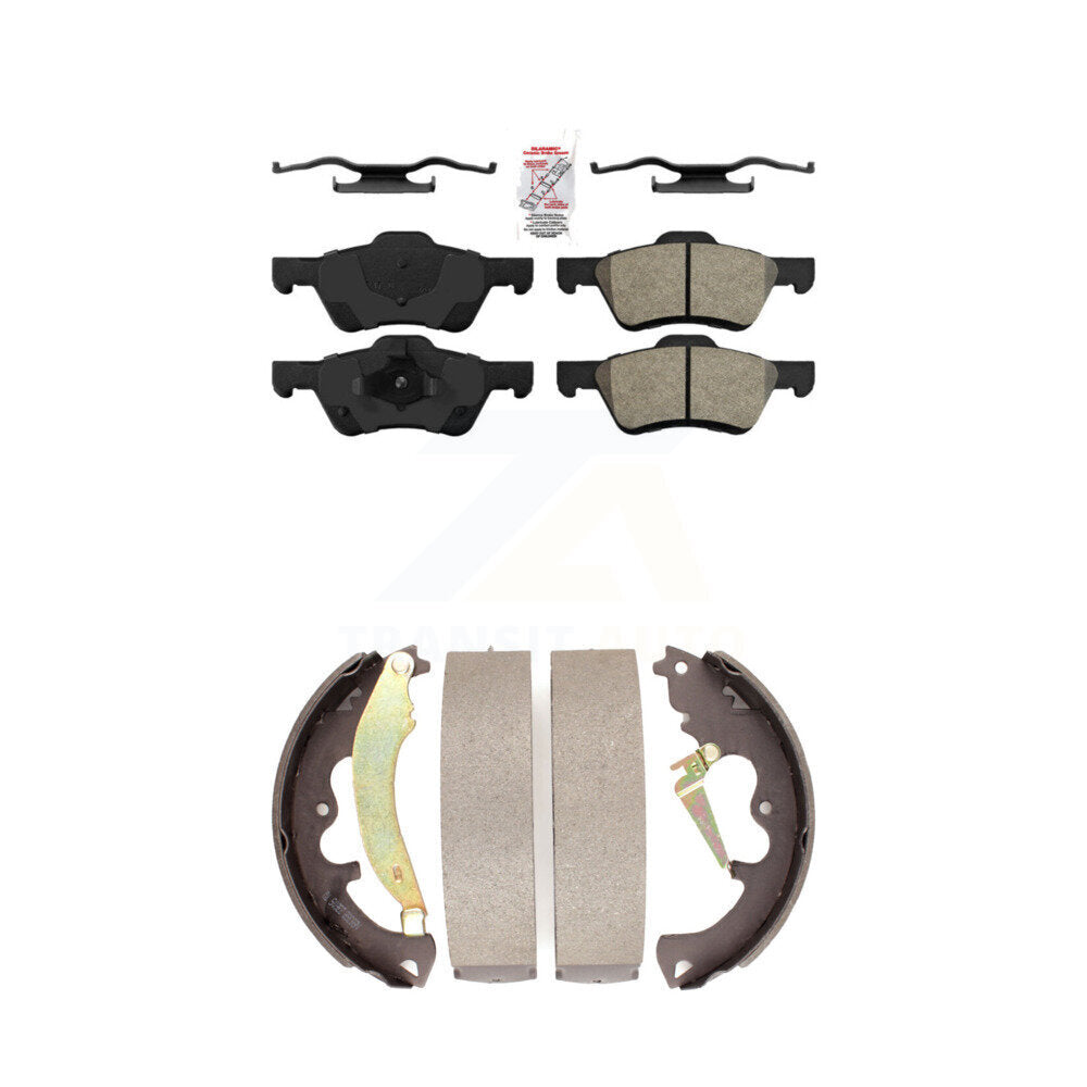 Transit Auto KNN-100167 Disc Brake Pad for 2007-2012 Ford Escape, Mercury Mariner, Mazda Tribute - Front and Rear