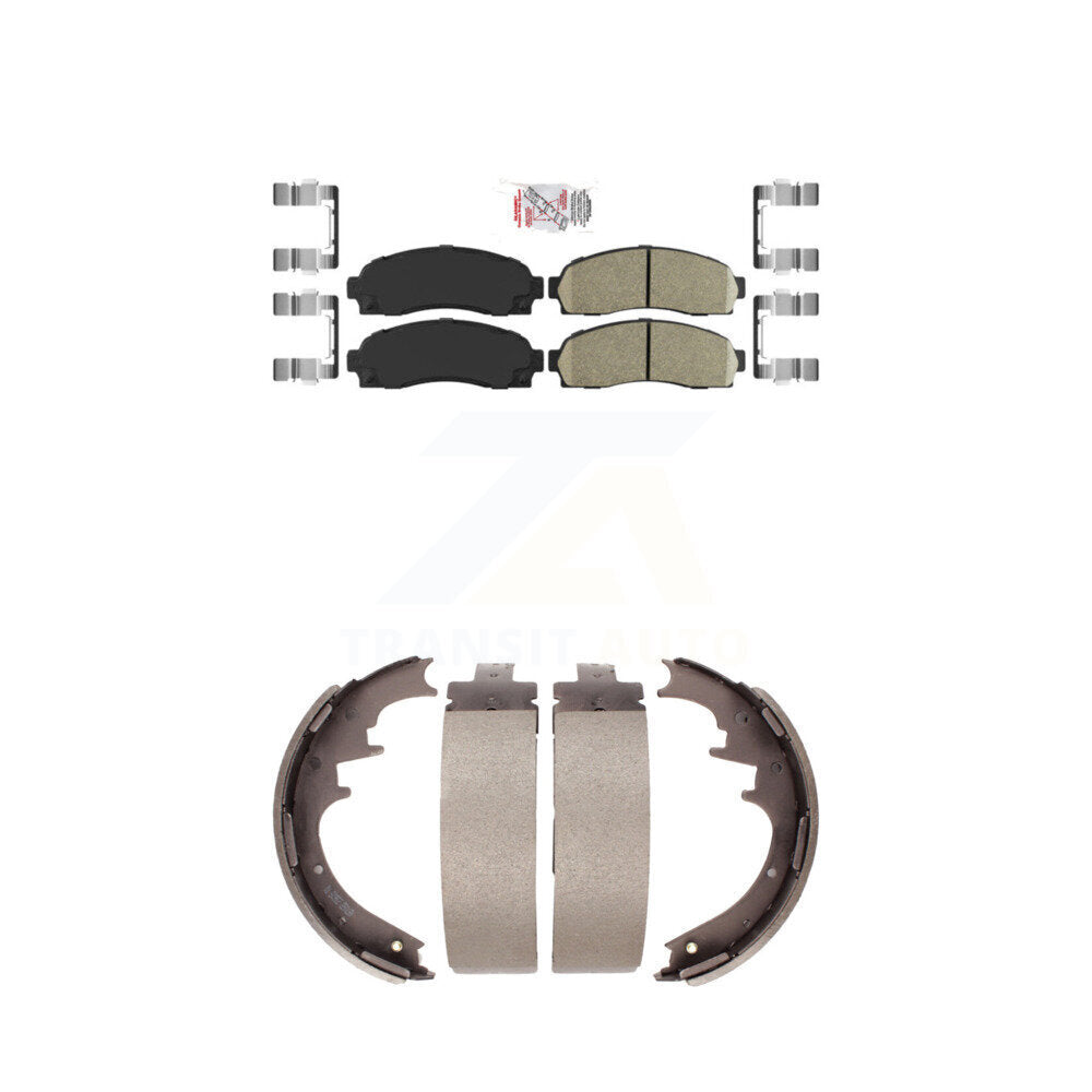 Transit Auto KNN-100169 Disc Brake Pad for 2003-2010 Ford Ranger, Mazda B2300 and More - Front and Rear