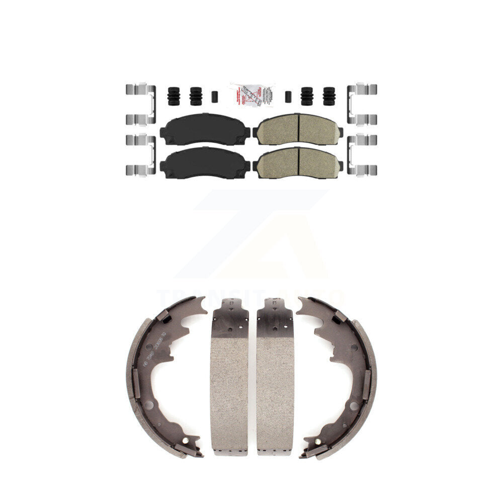 Transit Auto KNN-100170 Disc Brake Pad for 2003-2010 Ford Ranger, Mazda B2300 and More - Front and Rear