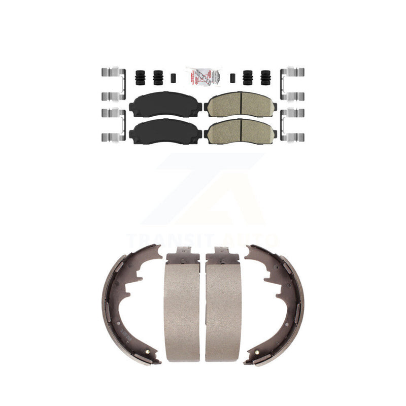 Transit Auto KNN-100171 Disc Brake Pad for 2003-2010 Ford Ranger, Mazda B2300 and More - Front and Rear