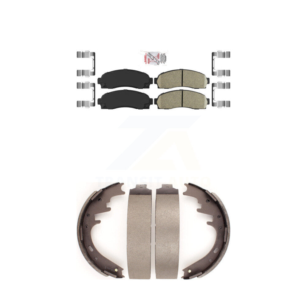 Transit Auto KNN-100174 Disc Brake Pad for 2001-2002 Ford Explorer Sport Trac - Front and Rear