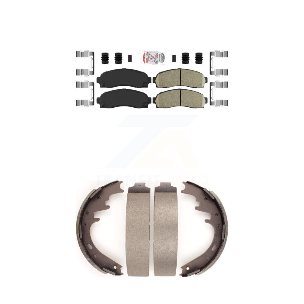 Transit Auto KNN-100175 Disc Brake Pad for 2001-2002 Ford Explorer Sport Trac - Front and Rear