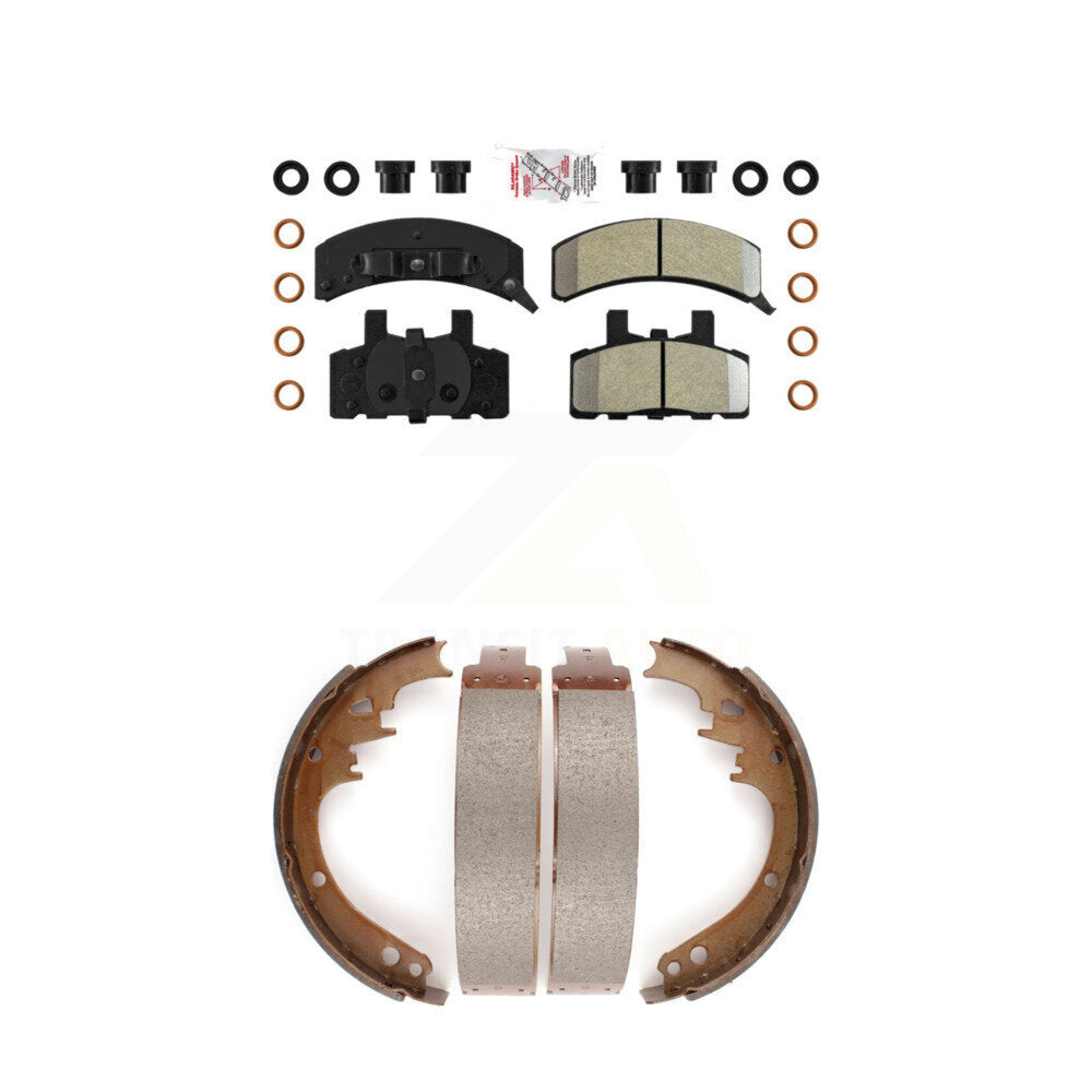 Transit Auto KNN-100176 Disc Brake Pad for 1994-1999 Cadillac DeVille, Dodge Ram 1500 - Front and Rear